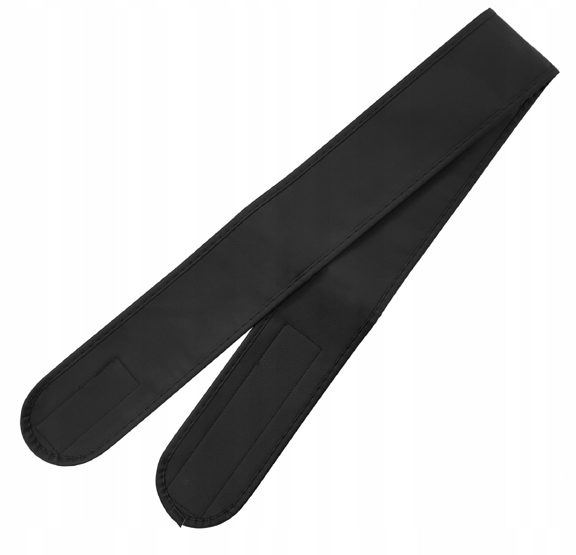 BELT FOR SHIATSU MASSAGER BLACK WITH VELCRO ECO-LEATHER