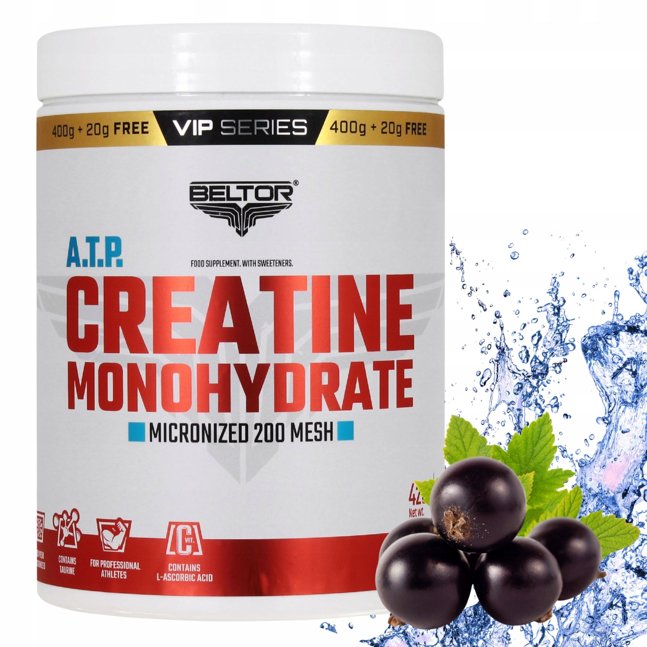 BELTOR CREATINE A.T.P. CREATINE 420G VIP SERIES BLACKCURRANT