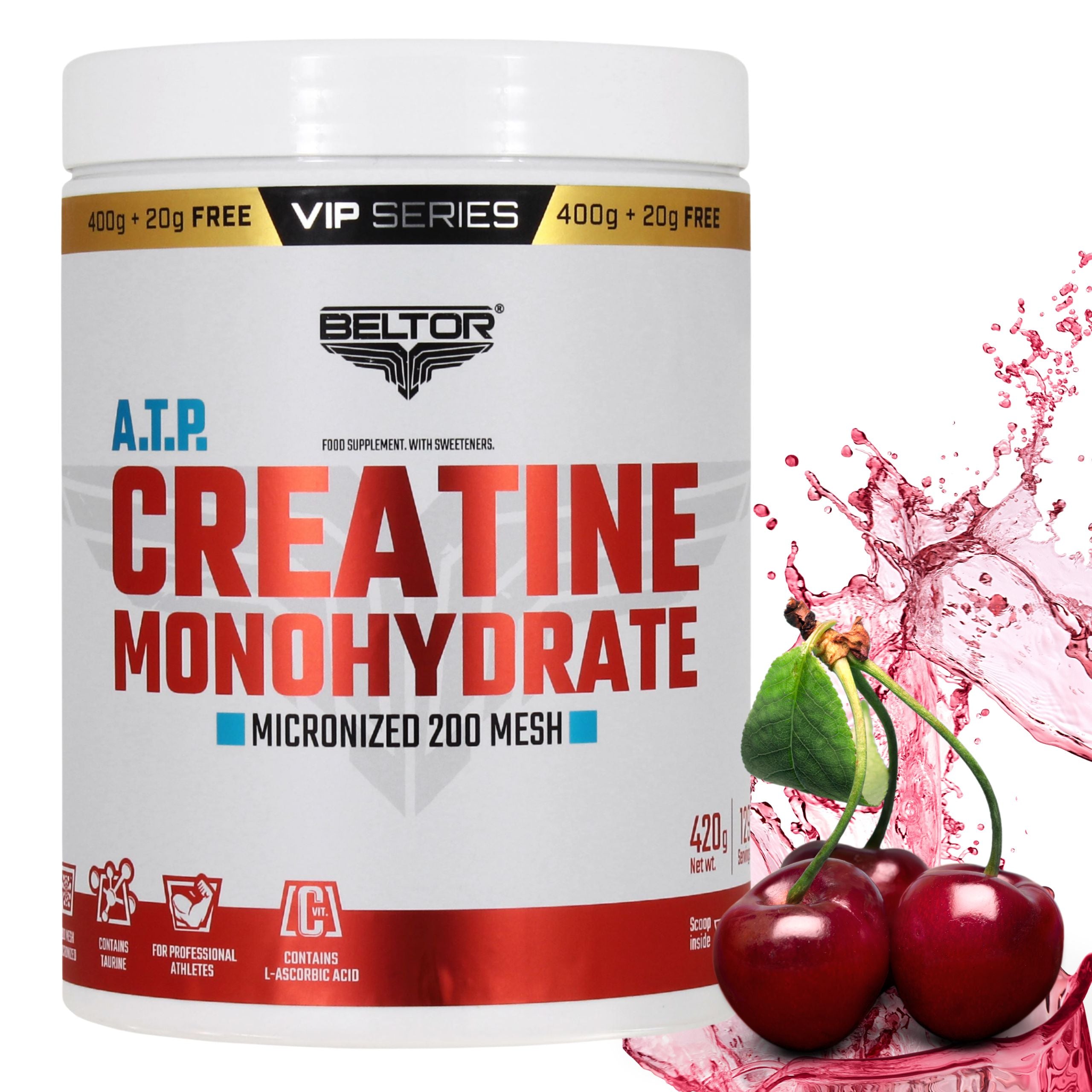BELTOR CREATINE A.T.P. CREATINE 420G VIP SERIES CHERRY