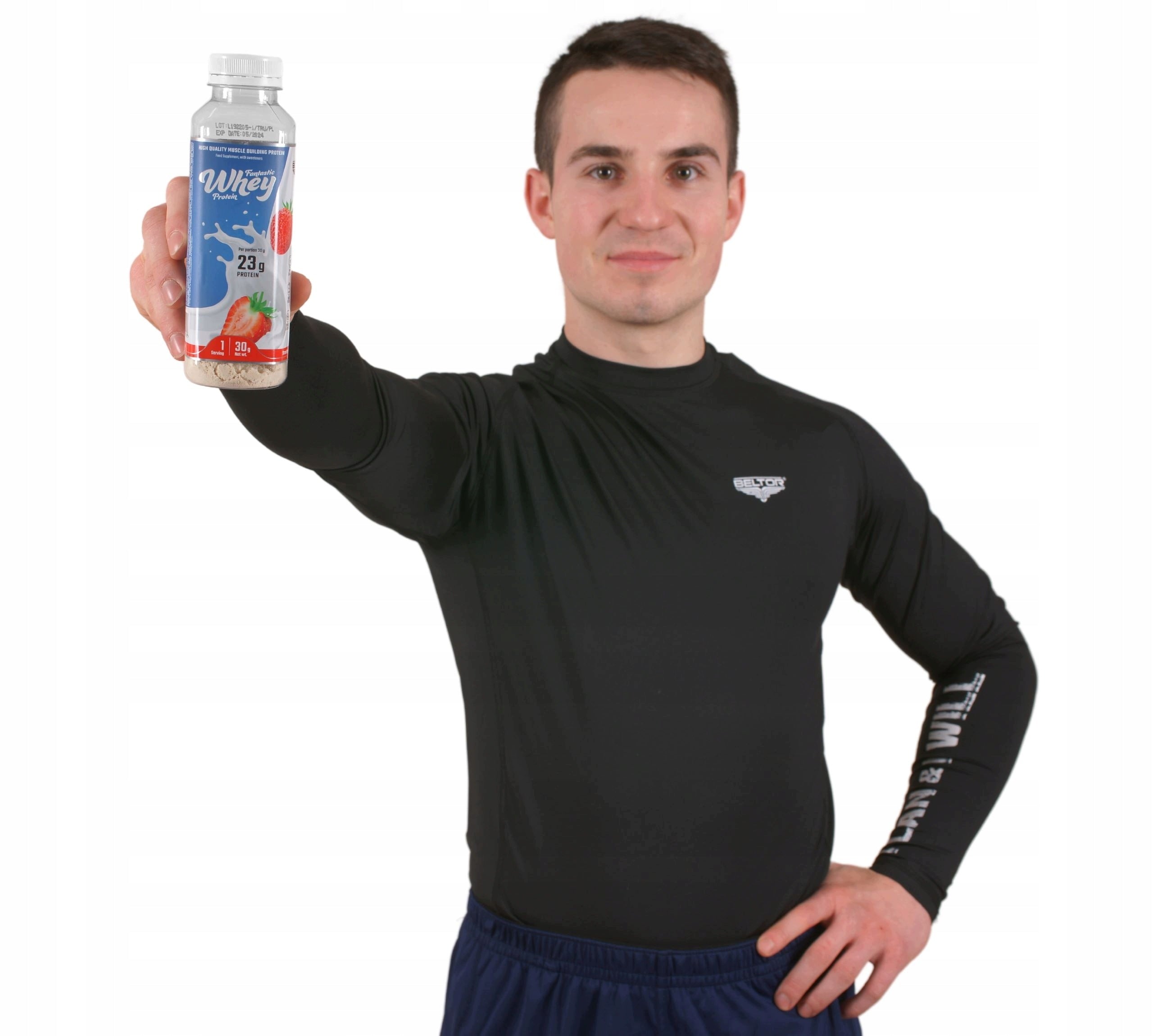 BELTOR FANTASTIC WHEY PROTEIN SUPPLEMENT 30 G STRAWBERRY WPC PROTEIN CONCENTRATE Name other
