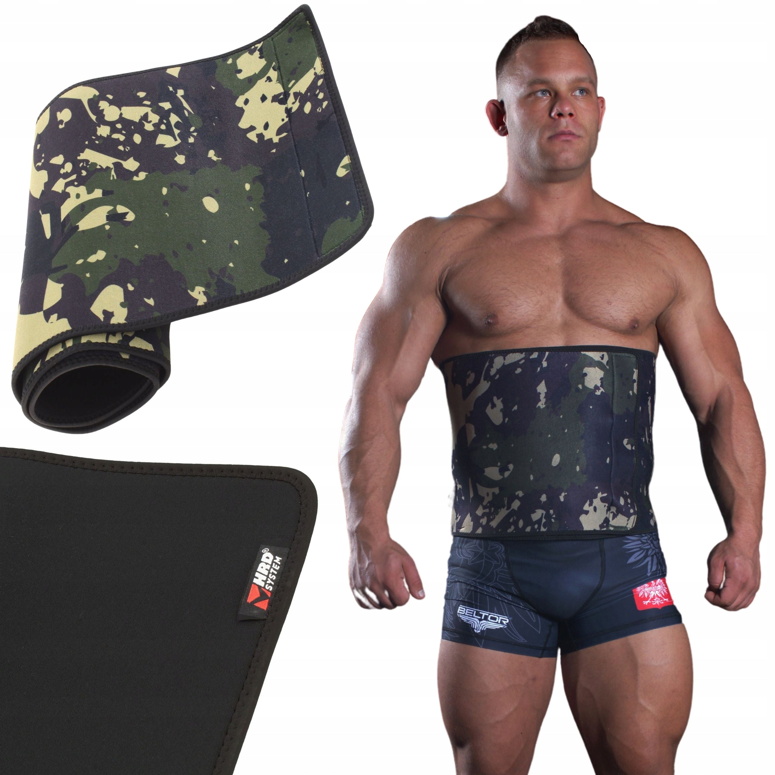 BELTOR NEOPRENE CAMO SLIMMING BELT 120 CM