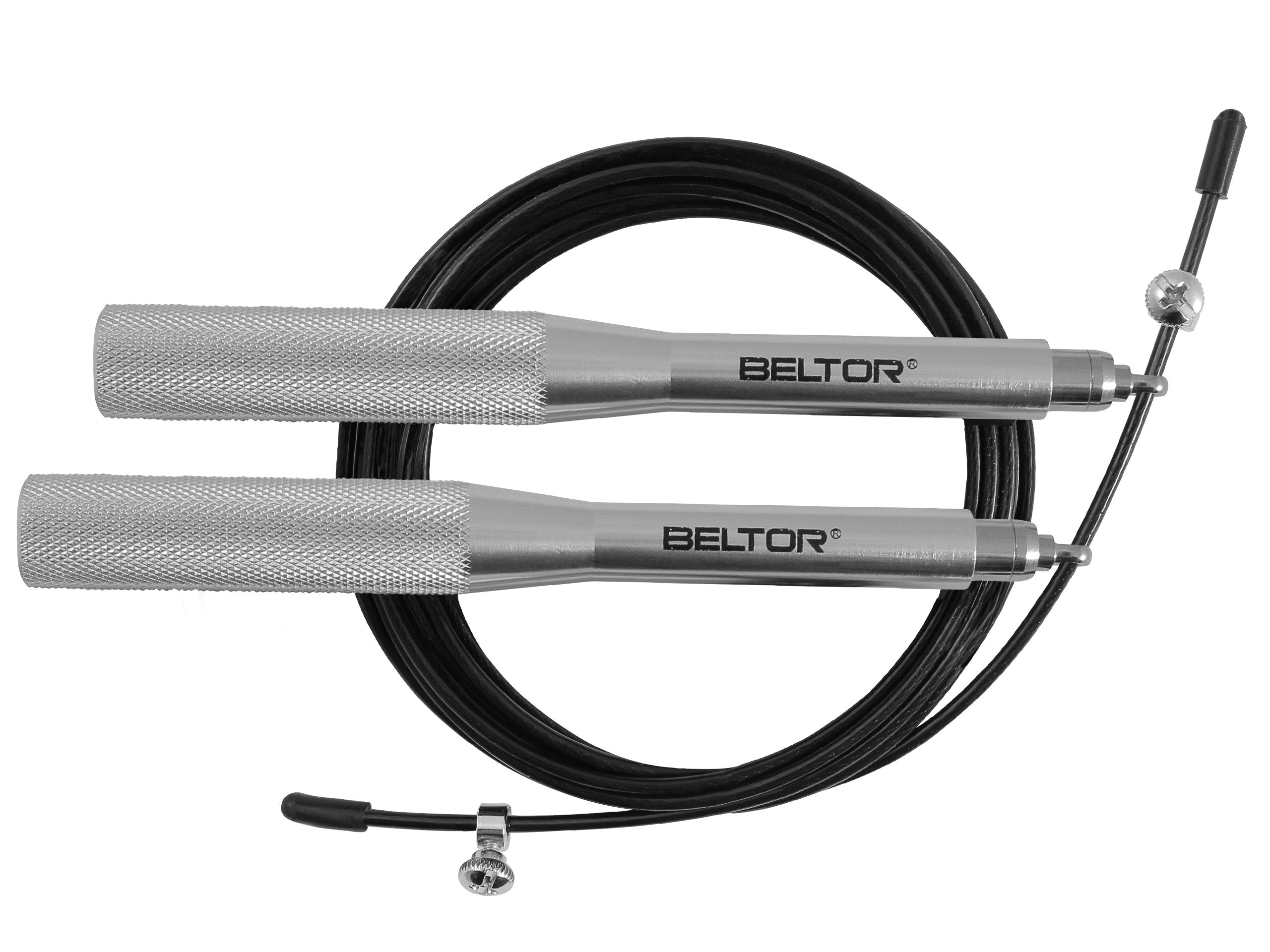 BELTOR NYLON JUMP ROPE SPEED ALU HEAVY BEARING 3M SILVER