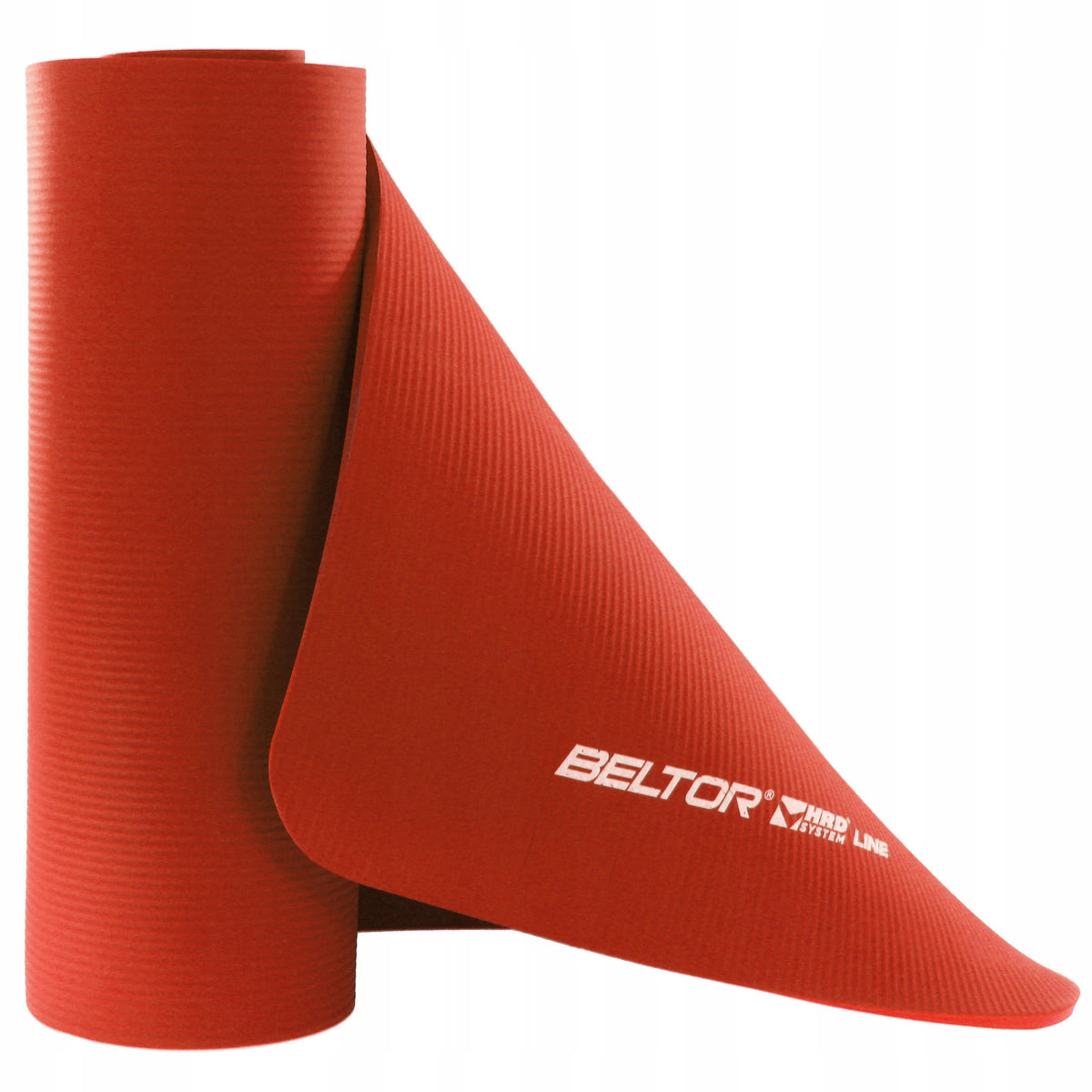 BELTOR TOURIST MAT FOLDED IN ROLL THICK 1,5CM 180 CM RED