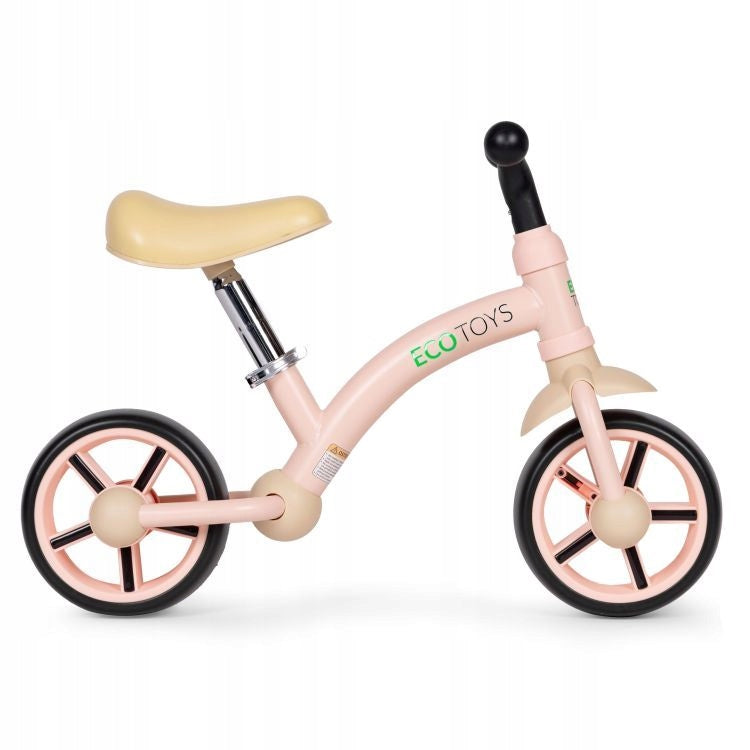 BEMI BALANCE BIKE FOR CHILDREN FOAM WHEELS ADJUSTMENT. SADDLE PINK Manufacturer code Rower 3901