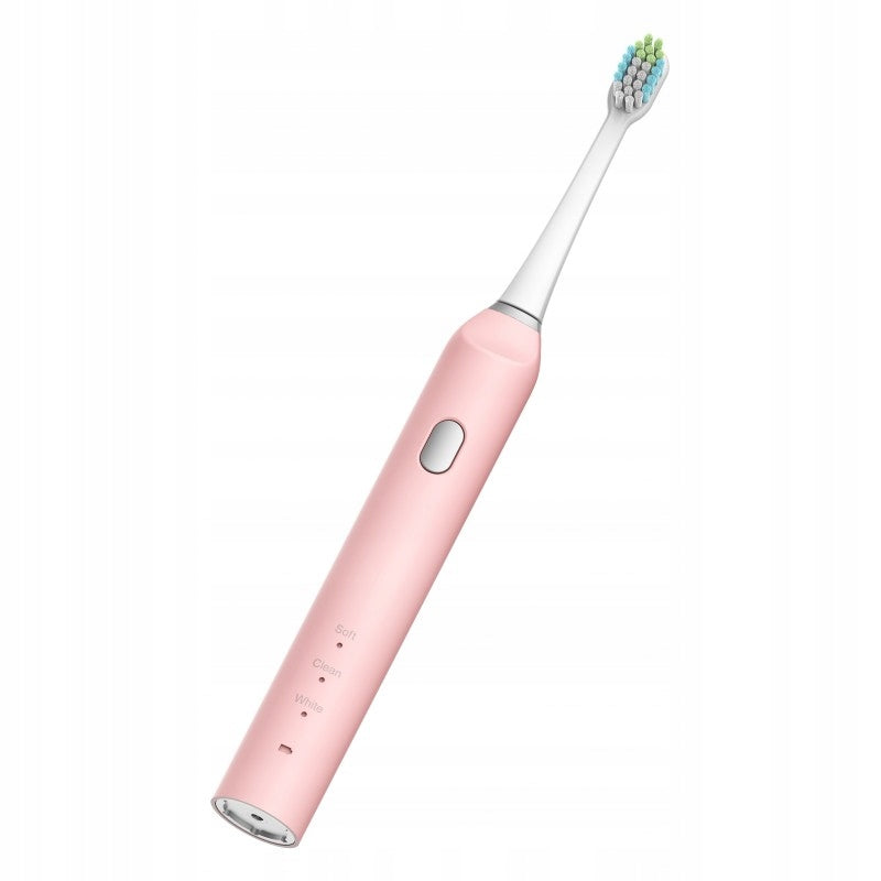 BEMI Ultrasonic Electric ToothBrush SH1 pink Rotation type pulsar