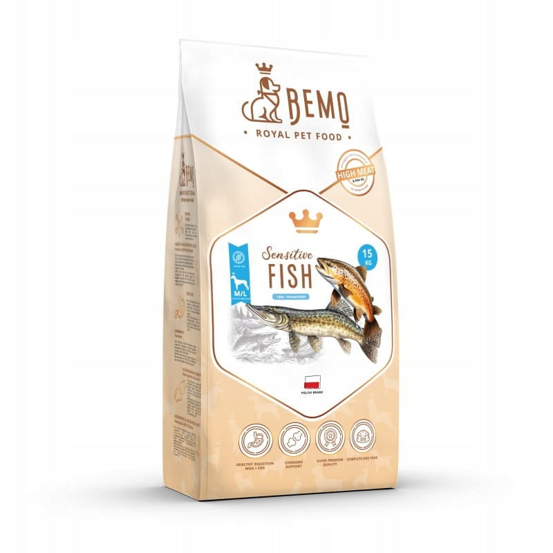 BEMO SENSITIVE FISH Fish Food M/L 15 kg