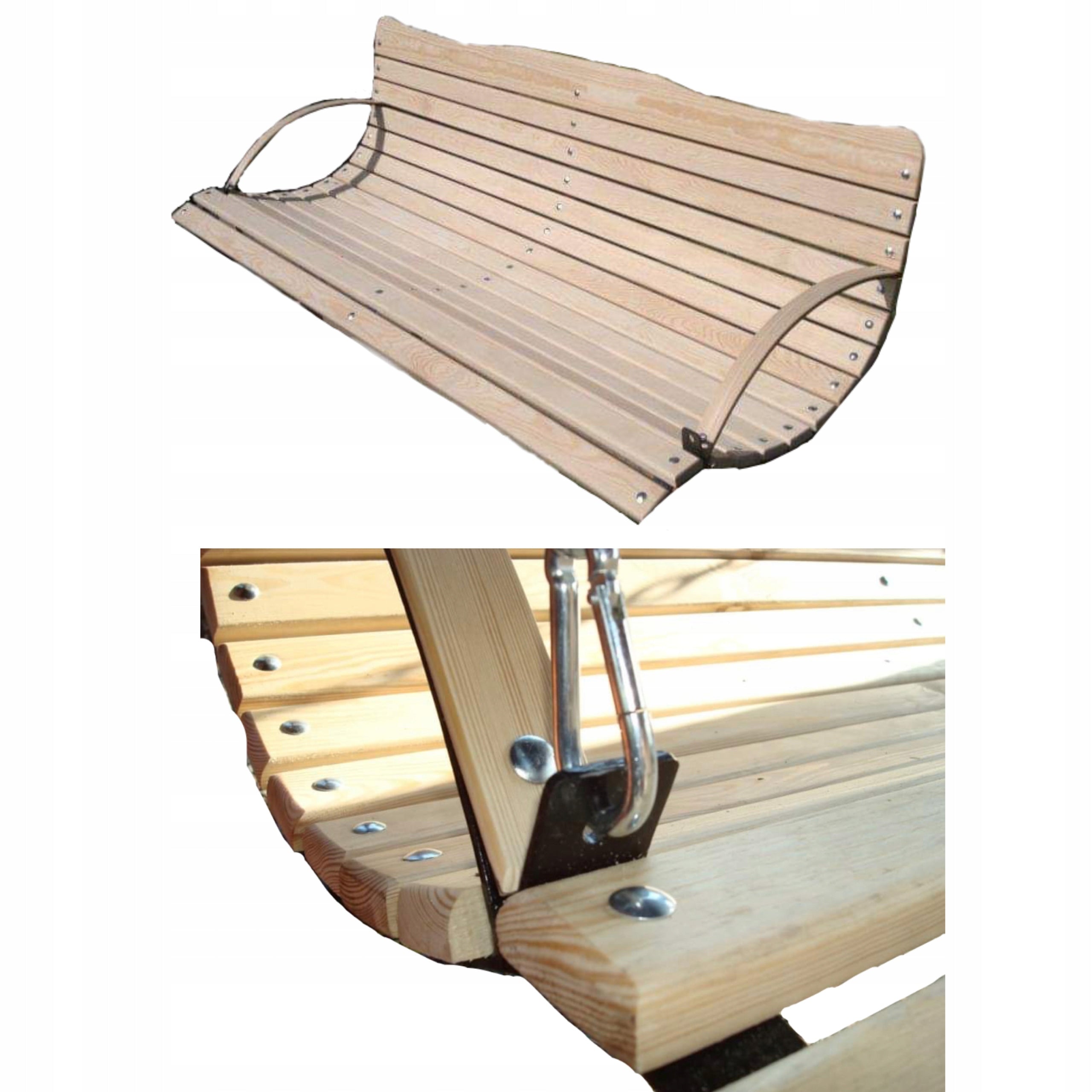 BENCH HANGING SEAT for patio swing 150 cm Polish