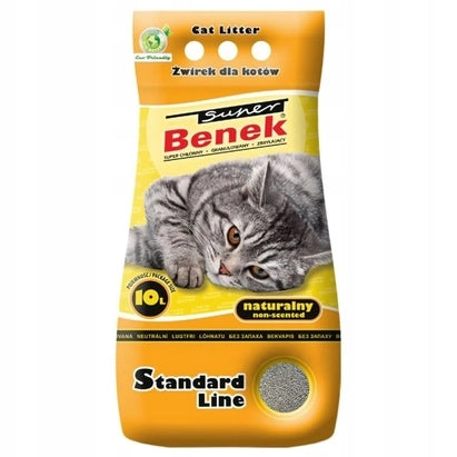 BENEK Super standard Natural bentonite litter 10 l