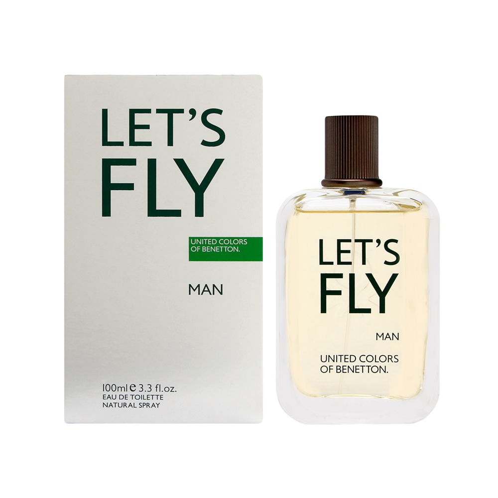 BENETTON Let's Fly Man eau de toilette Spray 100ml