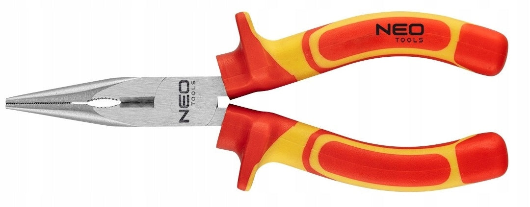 BENT PLIERS ELONGATED 160mm INSULATION UP TO 1000V TUV FOR NEO ELECTRICIAN Brand NEO TOOLS