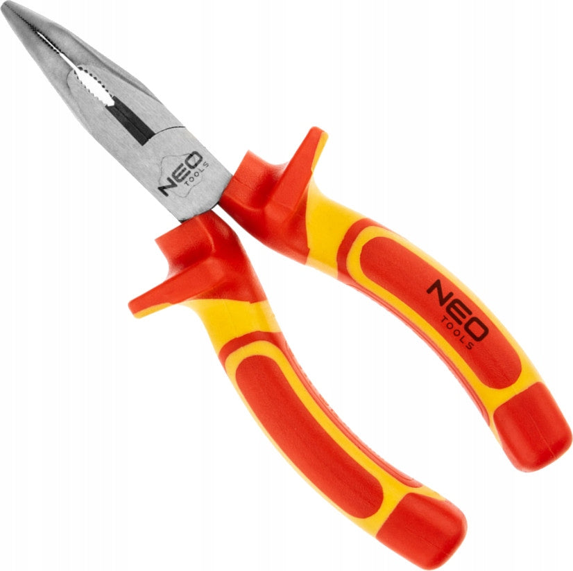 BENT PLIERS ELONGATED 160mm INSULATION UP TO 1000V TUV FOR NEO ELECTRICIAN