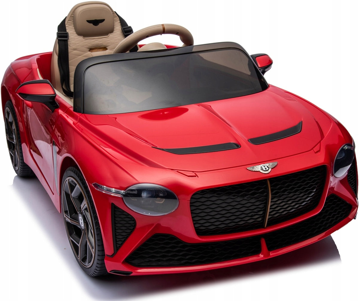 BENTLEY B 12V LEATHER, EVA Auto Battery Operated, Bluetooth, 12v7ah LED Remote Control Brand PlayHouse