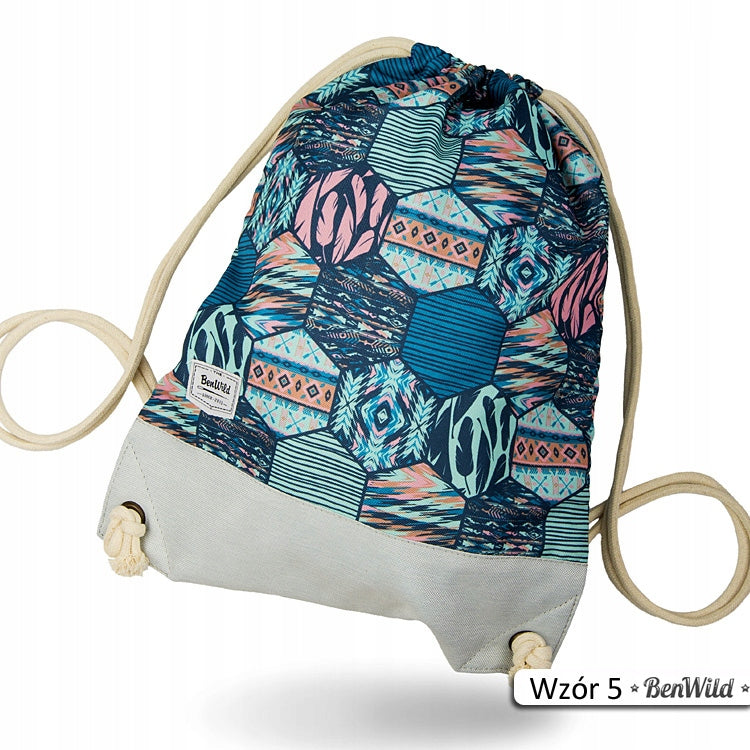 BENWILD- BAG BACKPACK BAG PRINT 7 COLORS TO CHOOSE FROM Manufacturer code WORPRINT
