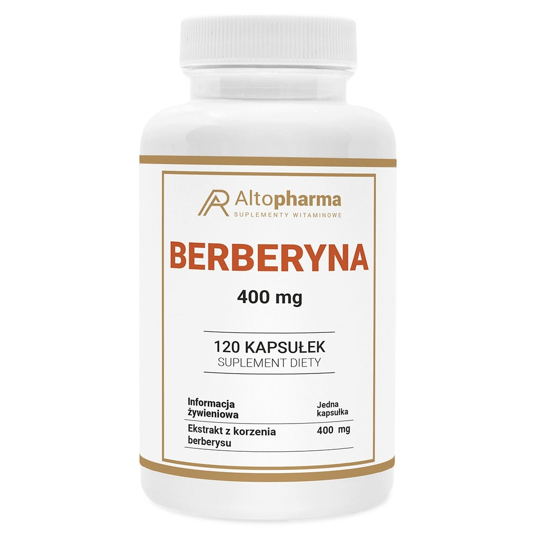 BERBERINE 400 mg Weight Loss Metabolism Sugar Appetite Berberine 120 kaps
