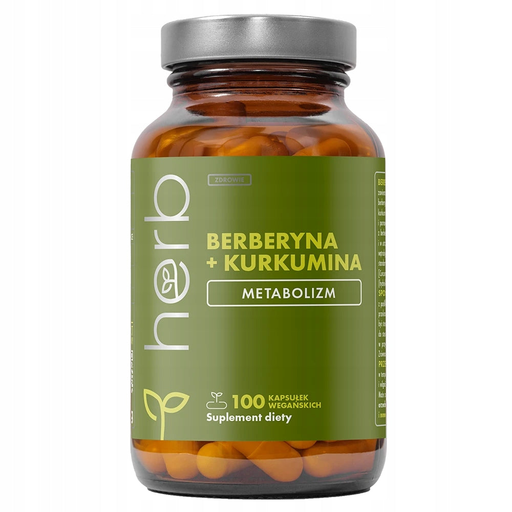 BERBERINE + CURCUMIN GLUCOSE SUGAR DIGESTION LIVER HERB 600mg 100 Vege