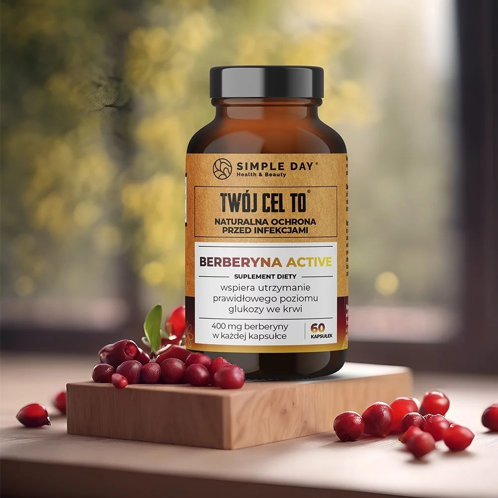 BERBERINE HCL EXTRACT SLIMMING DIGESTION DIABETES SUGAR GLUCOSE APPETITE Brand Twój Cel To