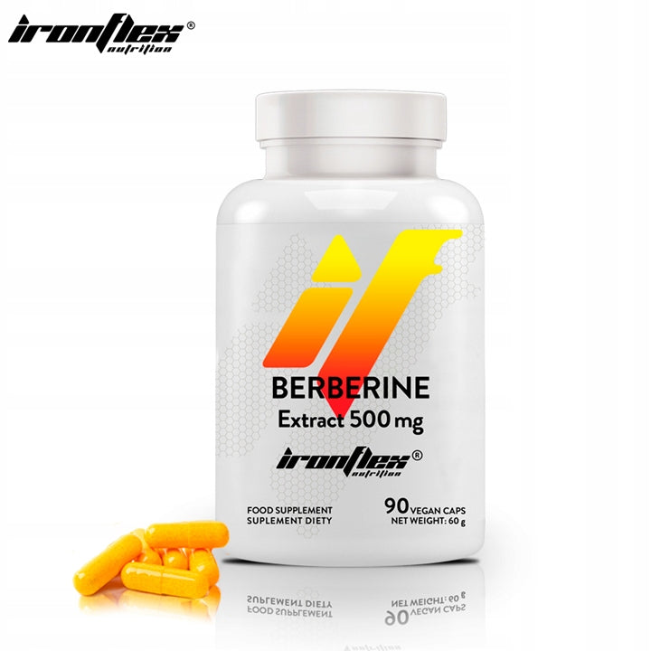 BERBERINE IronFlex extract BERBERINE 500mg 90 caps for sugar slimming Medical device no