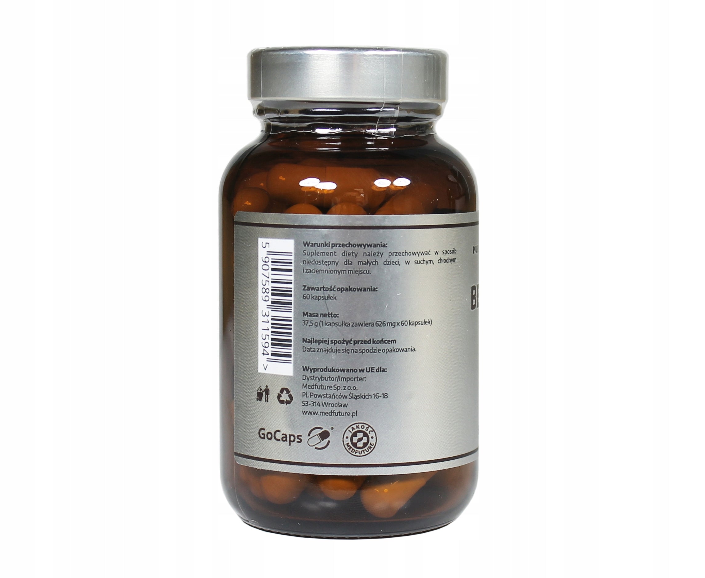 BERBERINE berberis extract 500 mg SLIMMING Manufacturer code Berberyna ekstrakt 500 mg