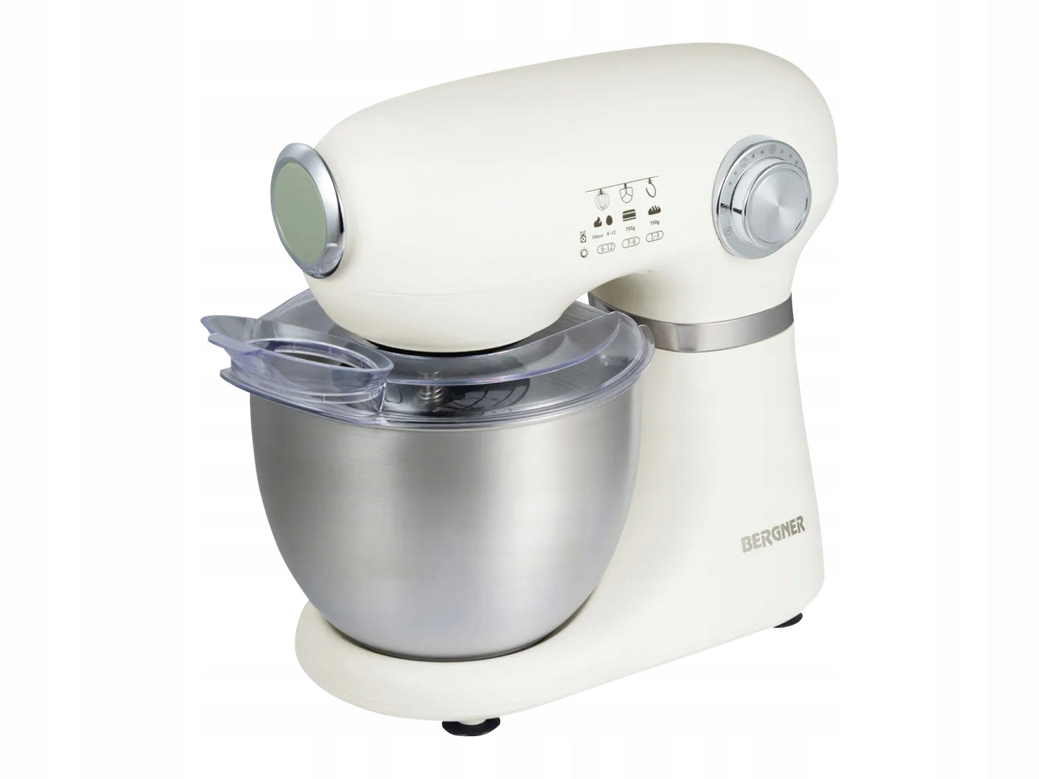 BERGNER Planetary Food Processor 1000 W White RETRO Manufacturer code 6941849 695863