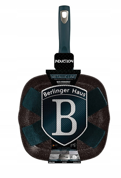 Berlinger Haus granitinė grilio keptuvė 28 cm BH-1873