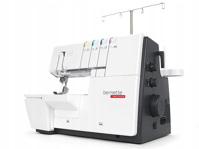 BERNETTE B62 AIRLOCK Cover renderer with pneumatic threading Dominant color white