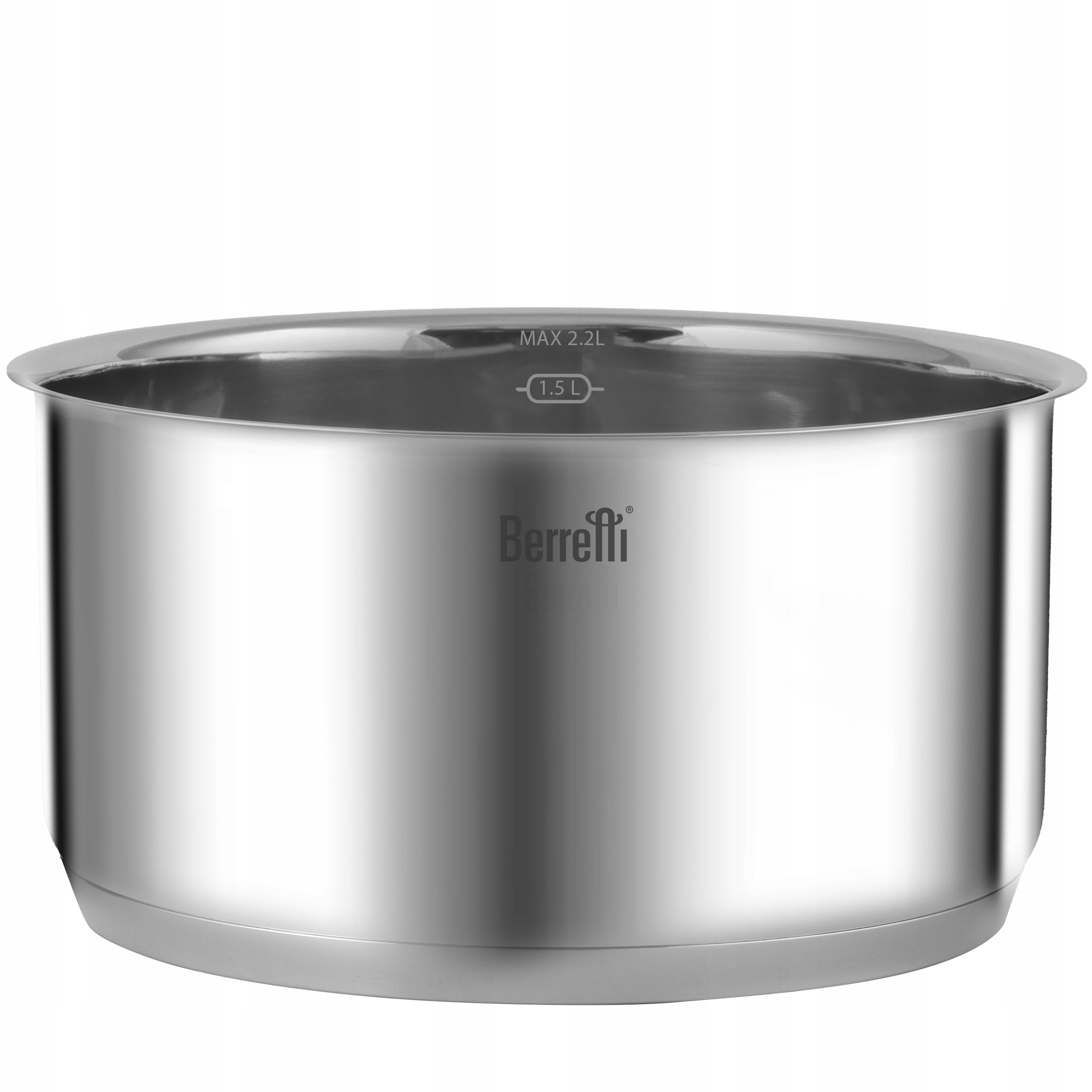 BERRETTI SET OF POTS WITH DETACHABLE HANDLE + LIDS COMODO 6el. 16/18/20cm Line Comodo