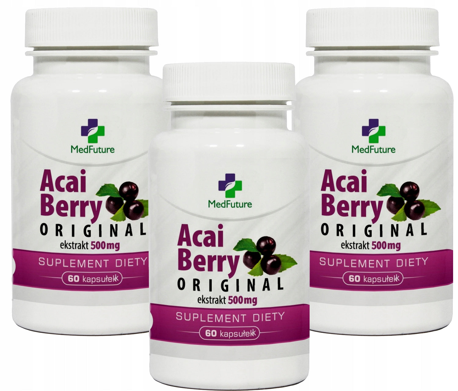 BERRY ACAI BERRY ORIGINAL fat burner 180 capsules