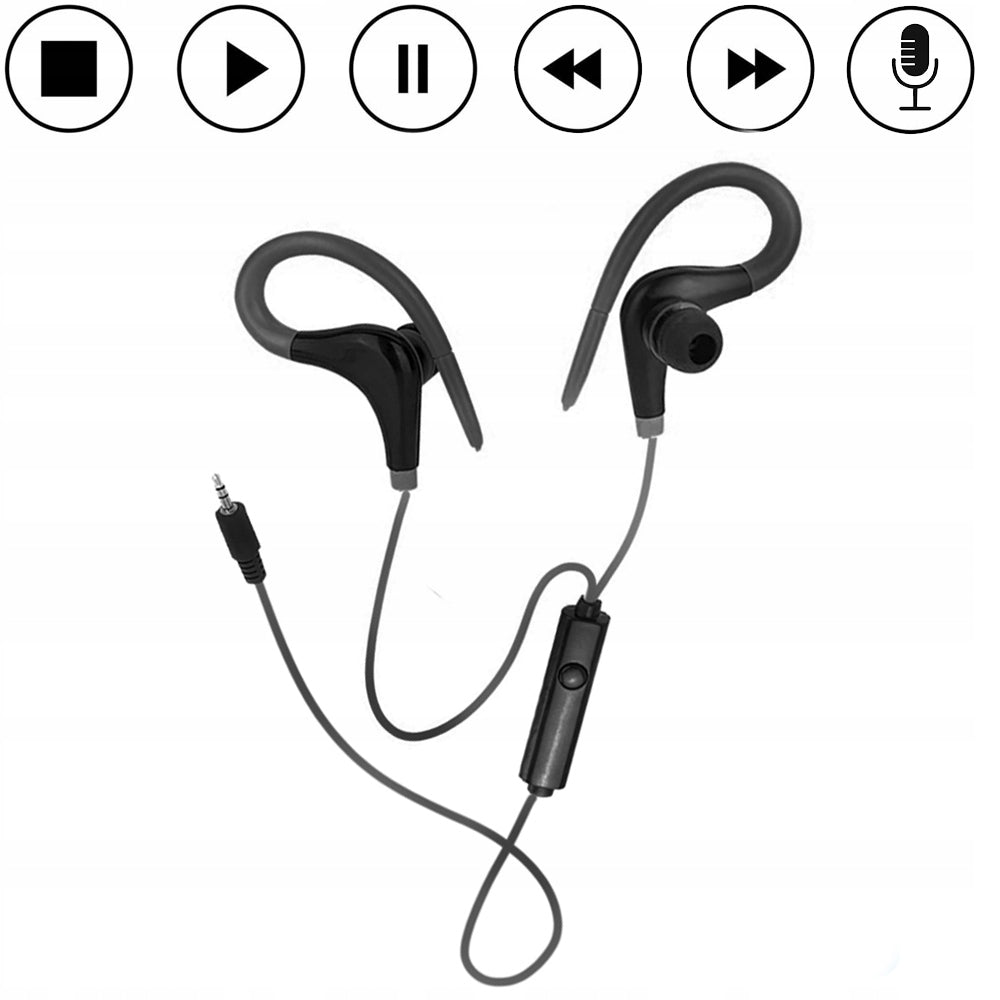 BEST GIFT FOR CHILD'S DAY HEADPHONES WITH MICROPHONE REMOTE CONTROL SPORTS Brand Webski