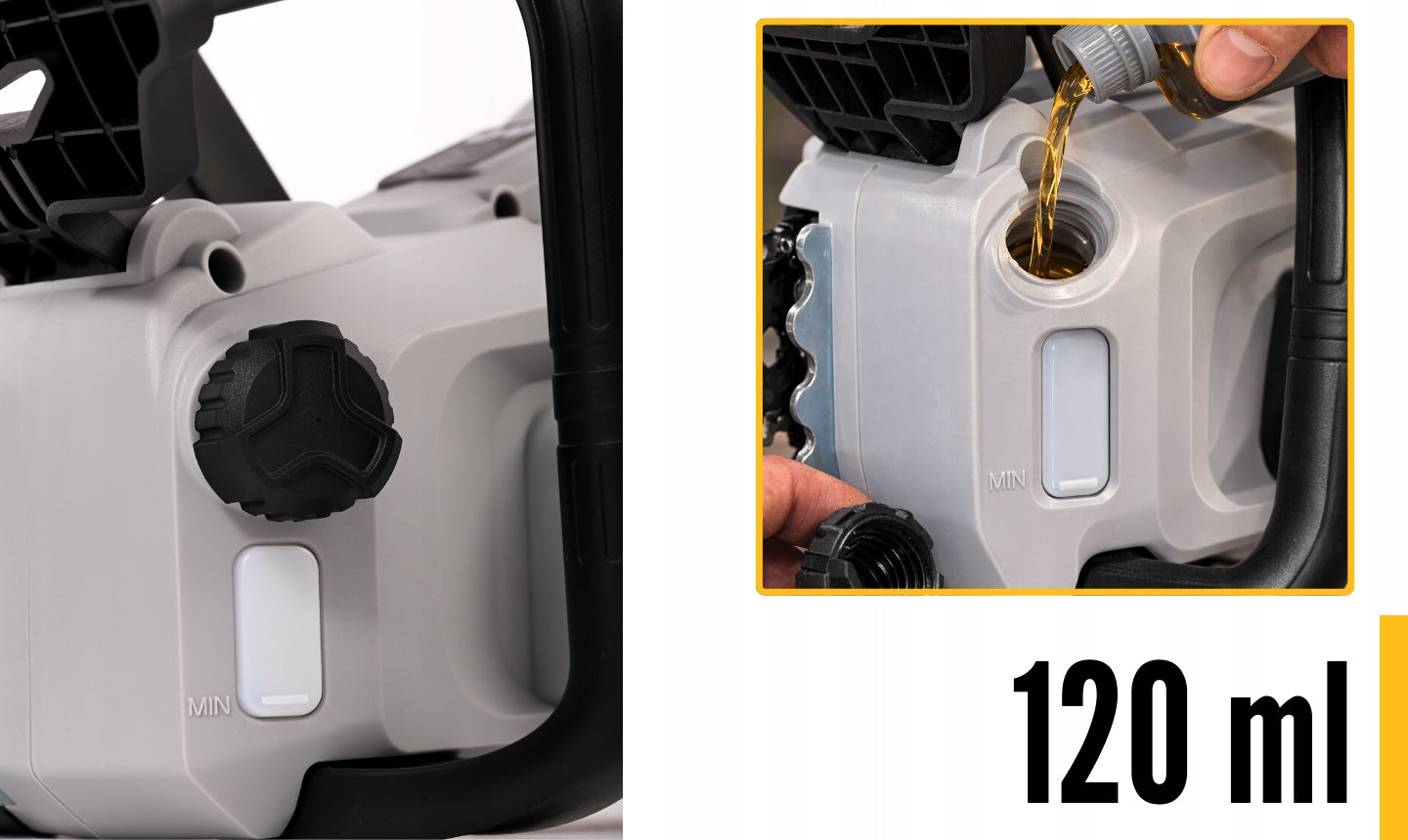 BESTEN Chainsaw Cordless Branch Brushless Saw 4,0Ah Number of batteries 2