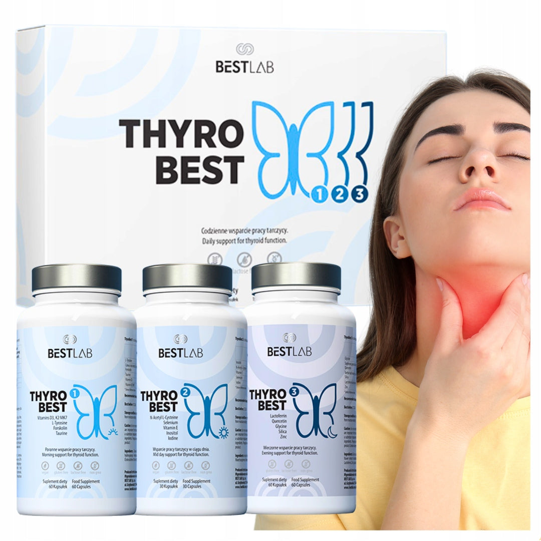 BESTLAB ThyroBest For Thyroid Hypothyroidism Inositol L-tyrosine Best Lab