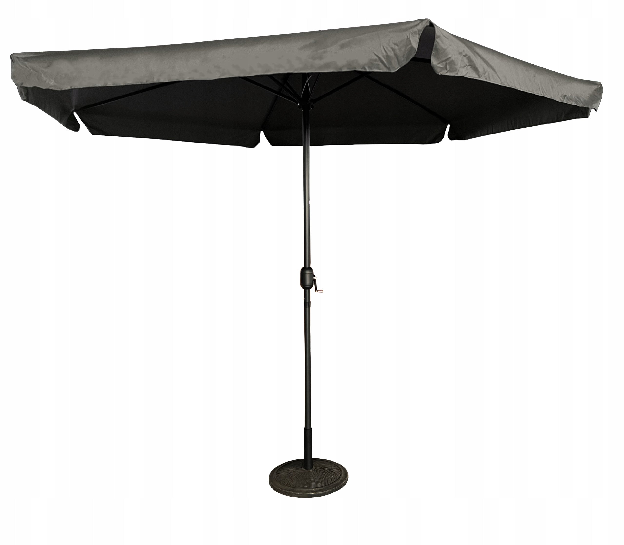 BESTSELLER Aga Garden Umbrella 300 cm MR2055 Dark Grey Folding STRONG Manufacturer aga