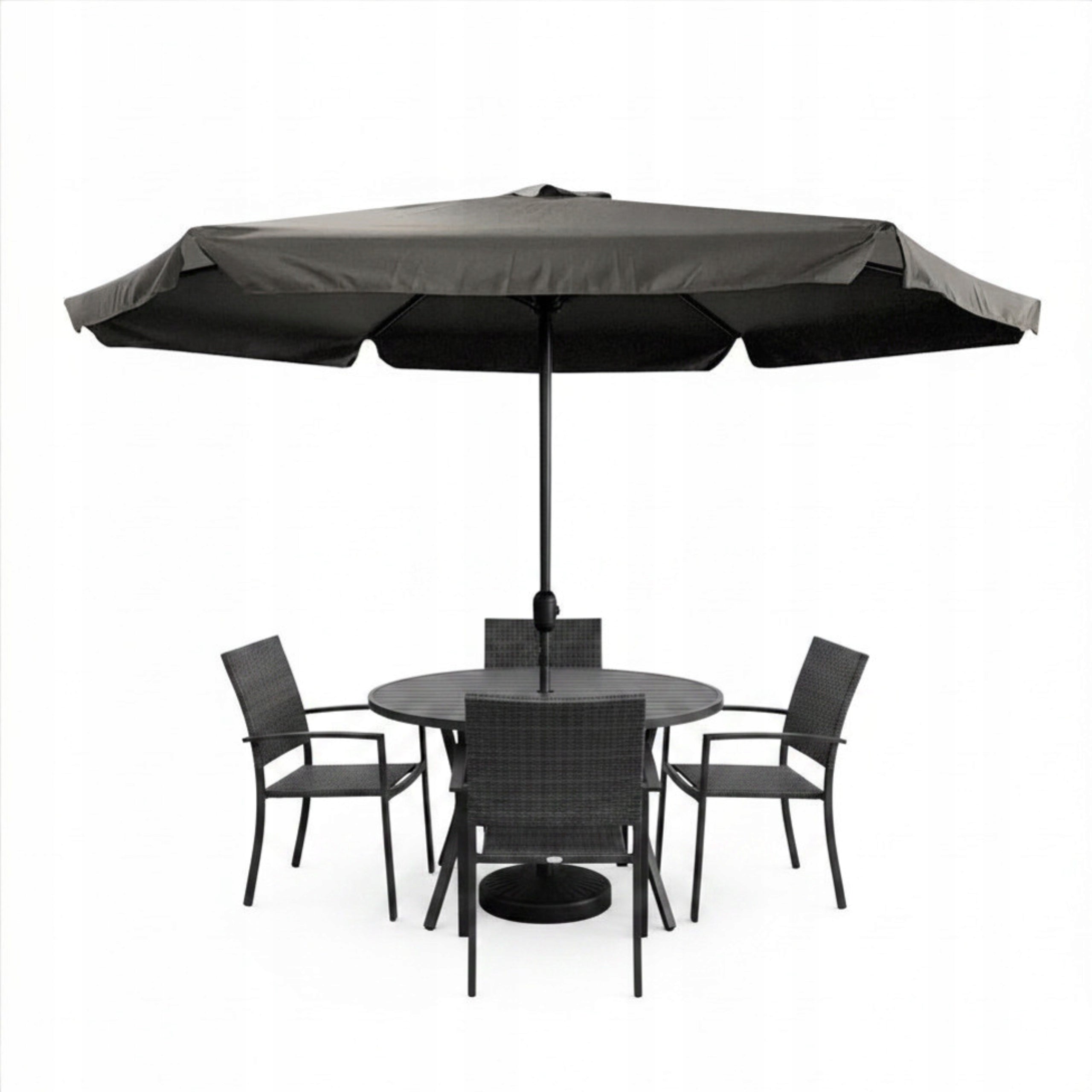 BESTSELLER Aga Garden Umbrella 300 cm MR2055 Dark Grey Folding STRONG