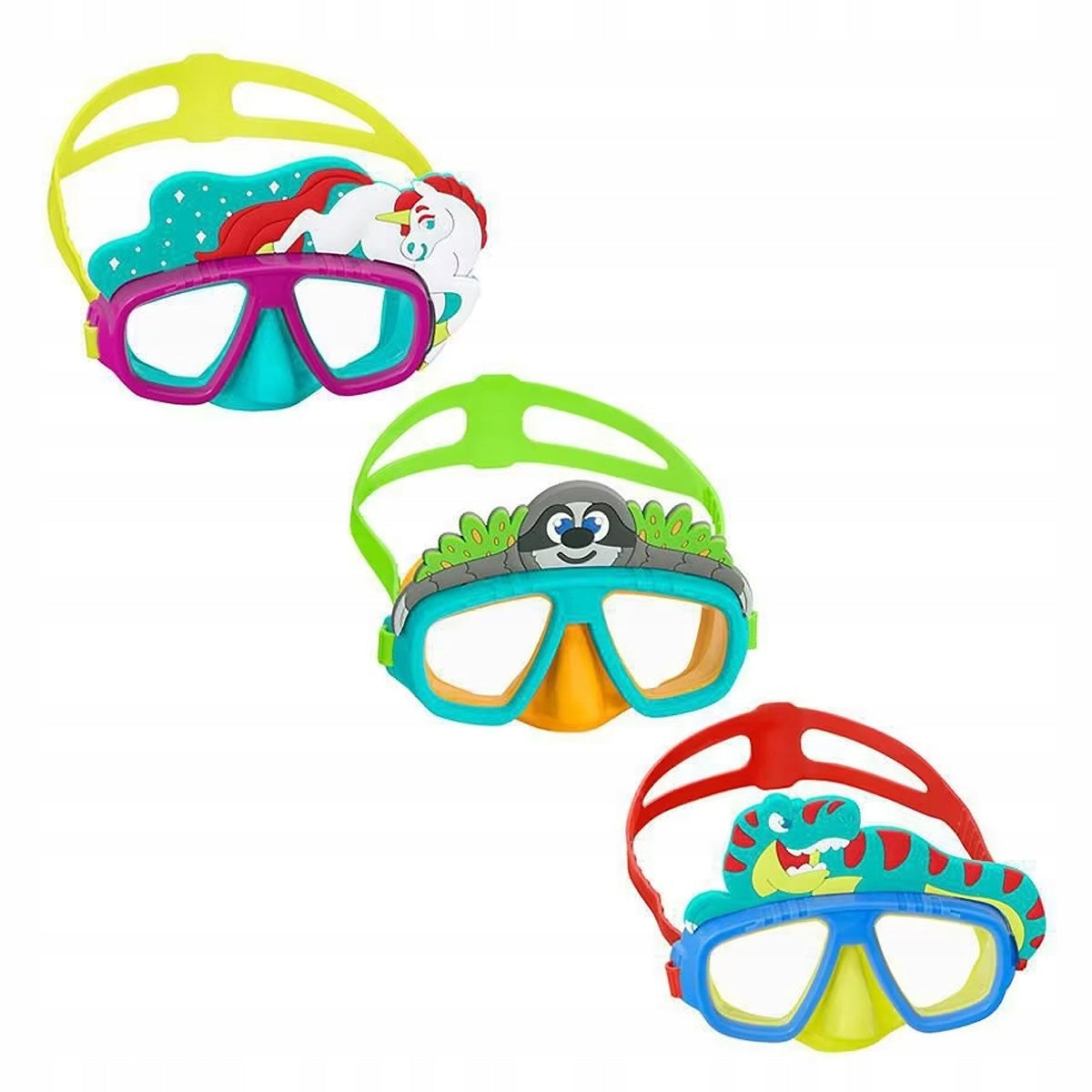 BESTWAY 22064 SWIMMING MASK ANIMALS 3+ Brand Bestway