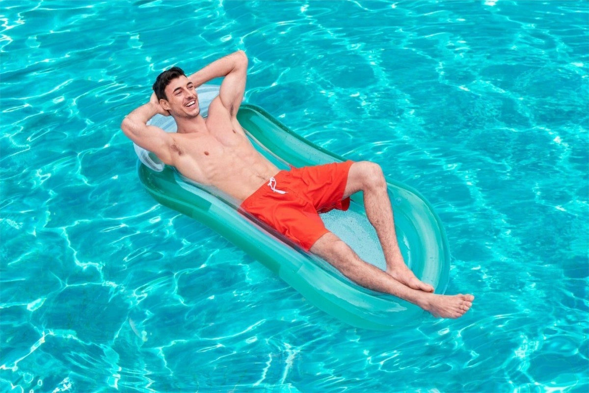 BESTWAY 43103 Swimming Mattress Inflatable Mesh Mint Brand Bestway