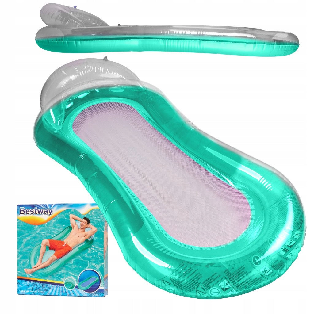 BESTWAY 43103 Swimming Mattress Inflatable Mesh Mint