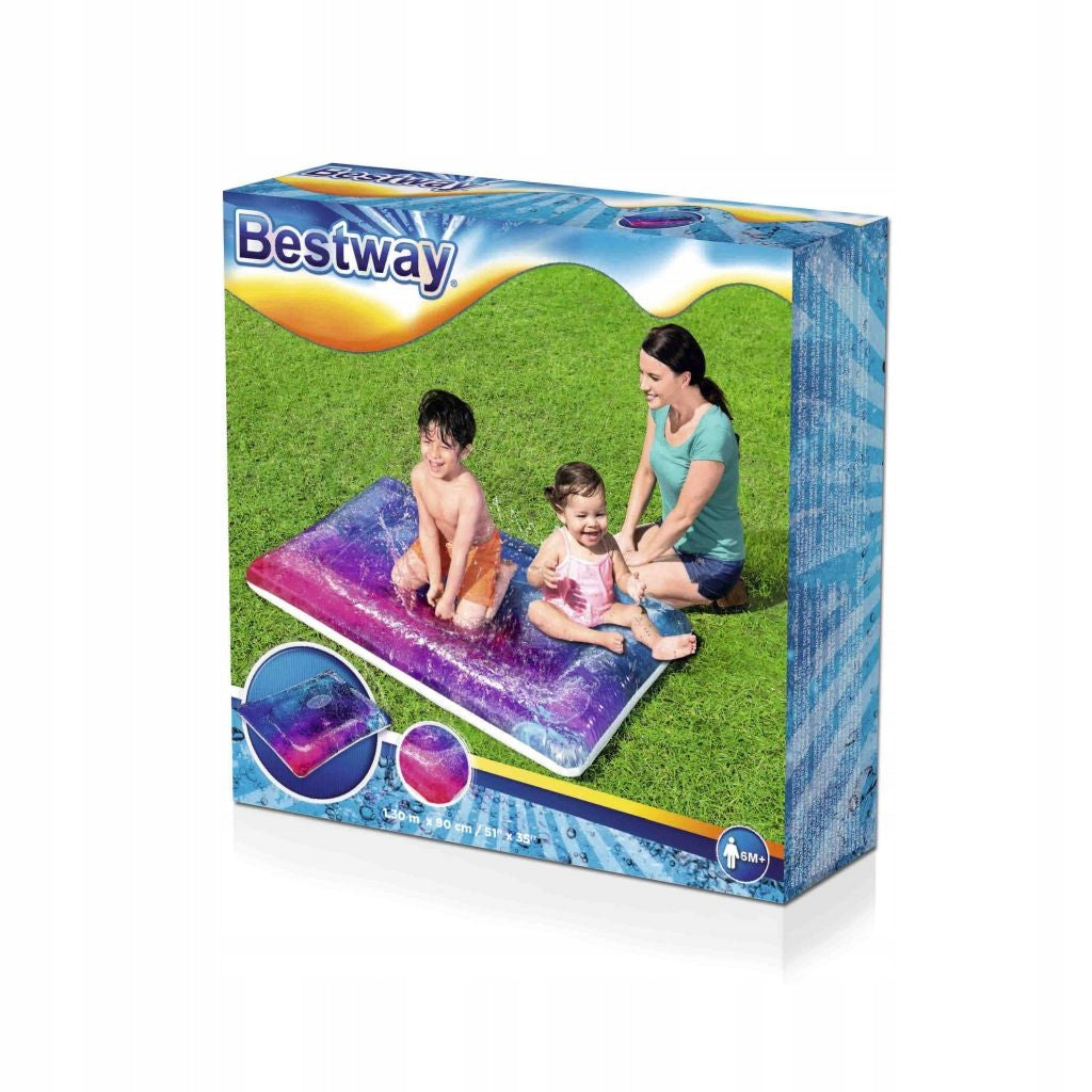 BESTWAY 52290 WATER FOUNTAIN MATTRESS 130X90 CM Brand Bestway