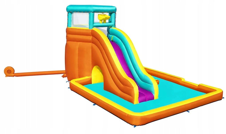 BESTWAY 53385 Water Playground Inflatable Slide Tower 565cm Length 565 cm