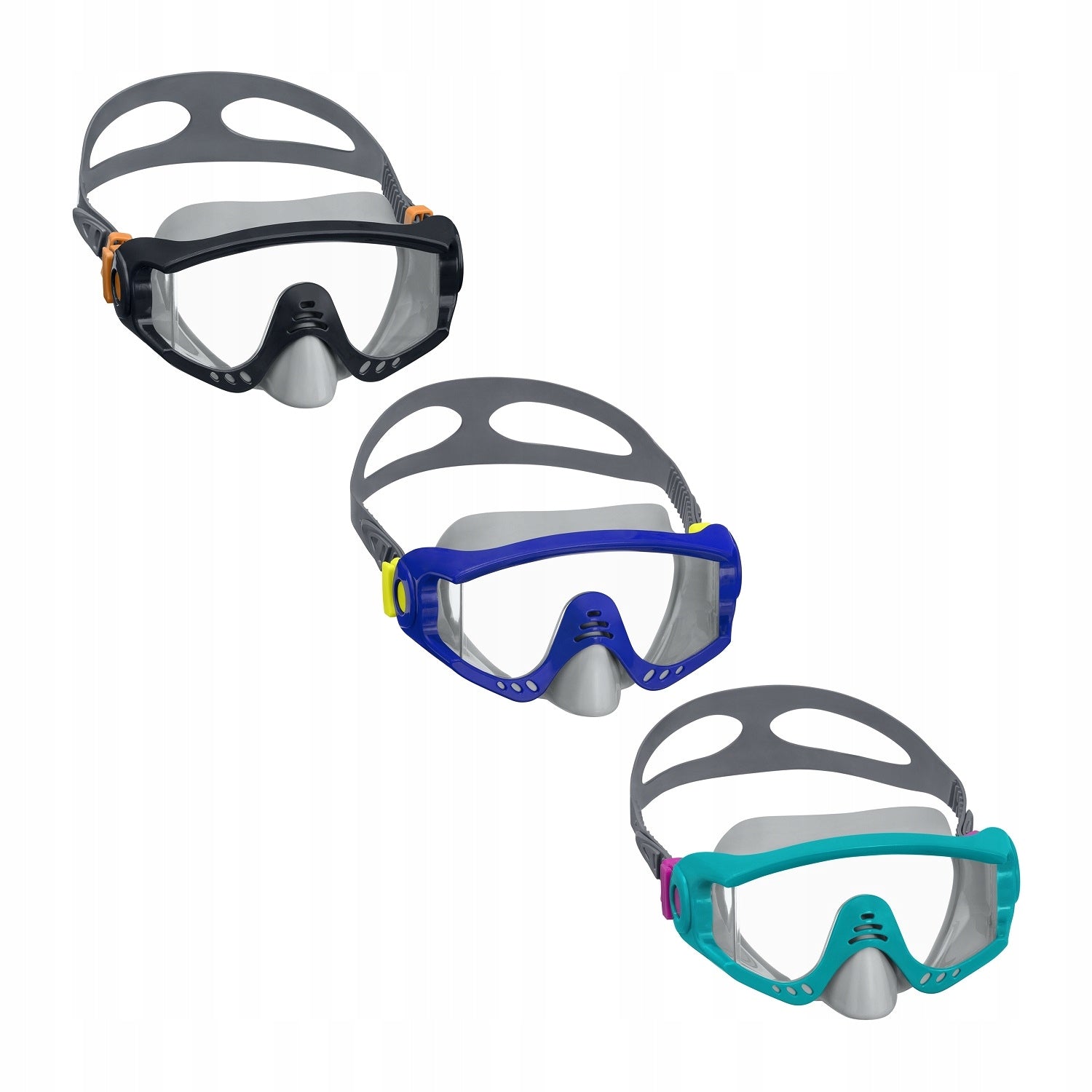 BESTWAY Hydro-Pro Splash Tech Diving Glasses - Black Manufacturer code 22044