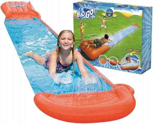 Aufblasbare Wasserrutsche Bestway H2OGO Single, 549 cm 