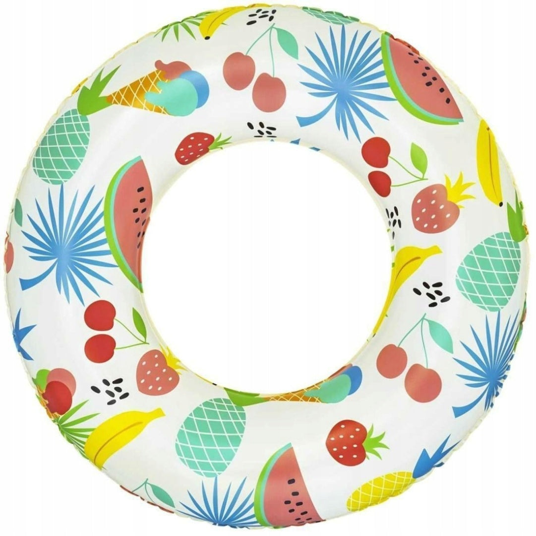BESTWAY SWIMMING LEARNING WHEEL RESCUE PUMPED FOR CHILDREN FRUIT 61CM 3+
