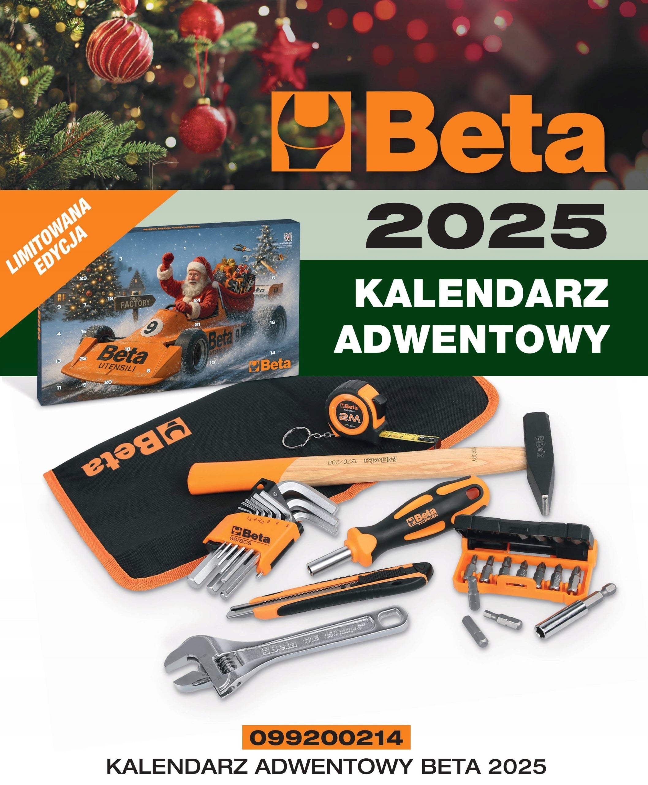 BETA ADVENT CALENDAR Manufacturer code 9920 CA/25