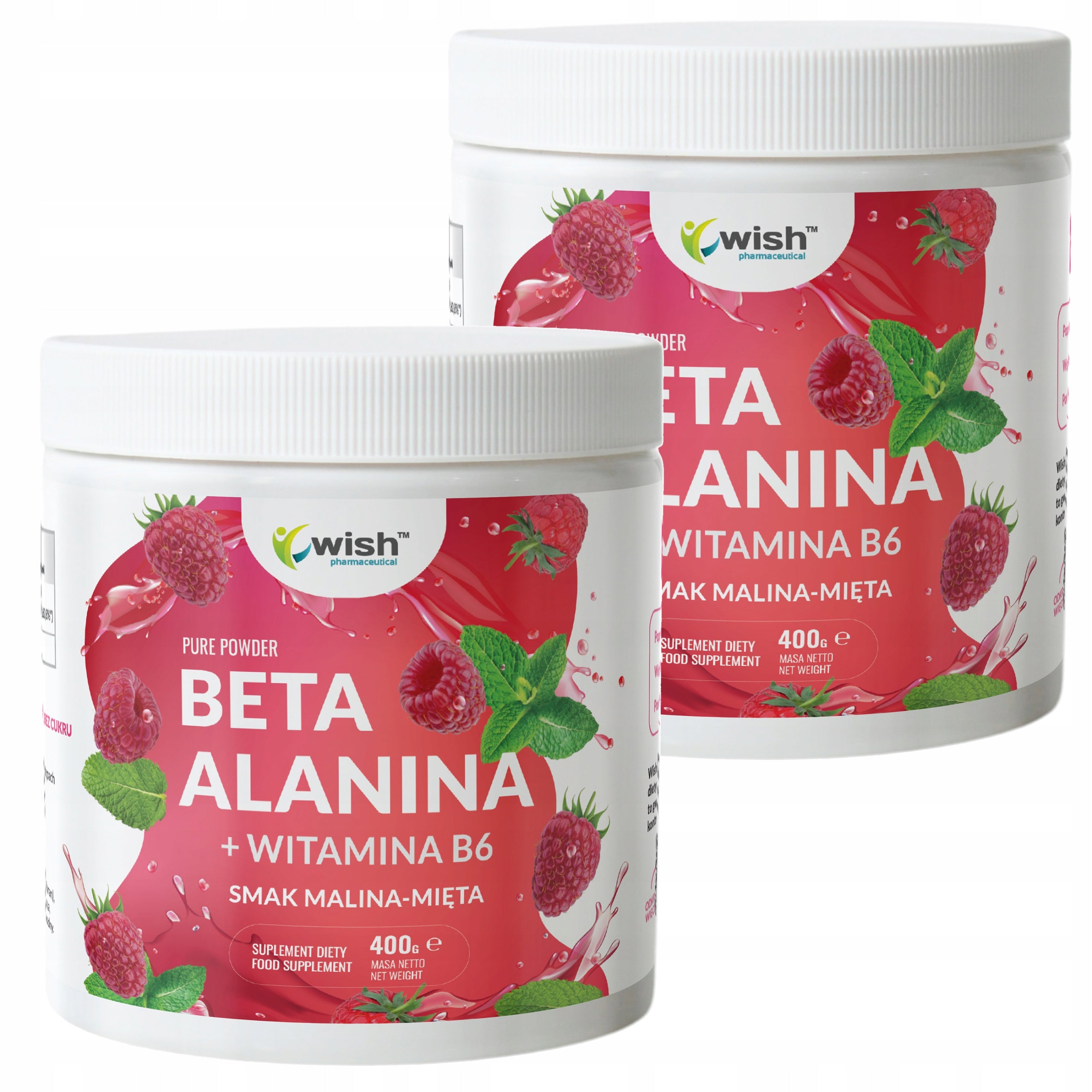 BETA ALANINE Powder Raspberry-Mint Strength Pre-workout Alanine Pump 800g