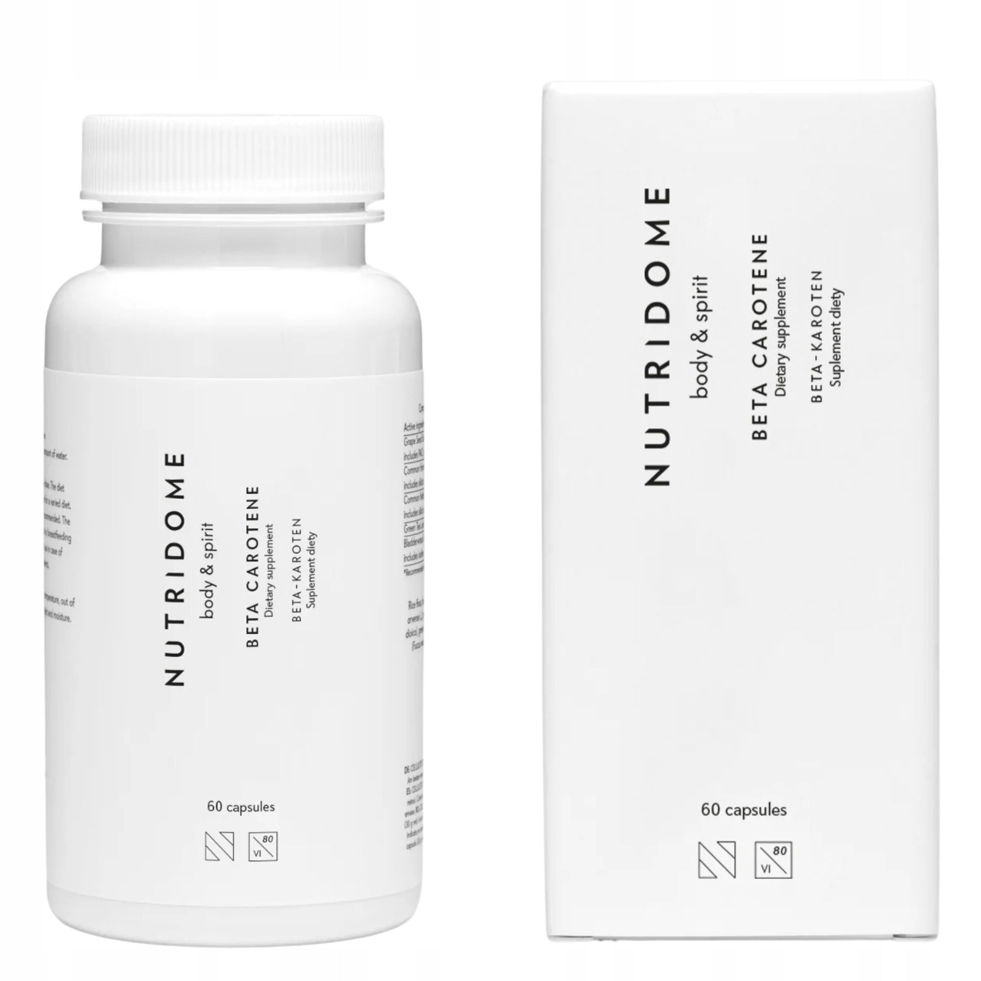 BETA-KAROTEN 7 mg radiant complexion permanent tan skin tone Nutridome Medical device no