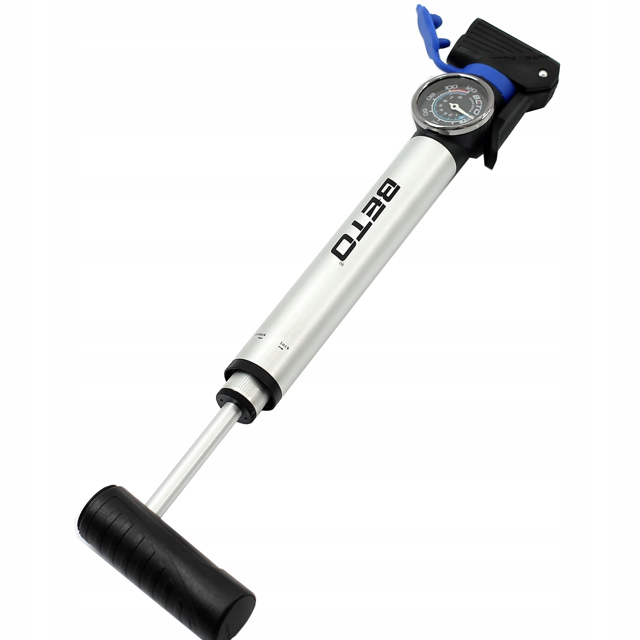 BETO CLD-032AG TELESCOPIC BICYCLE PUMP ALU