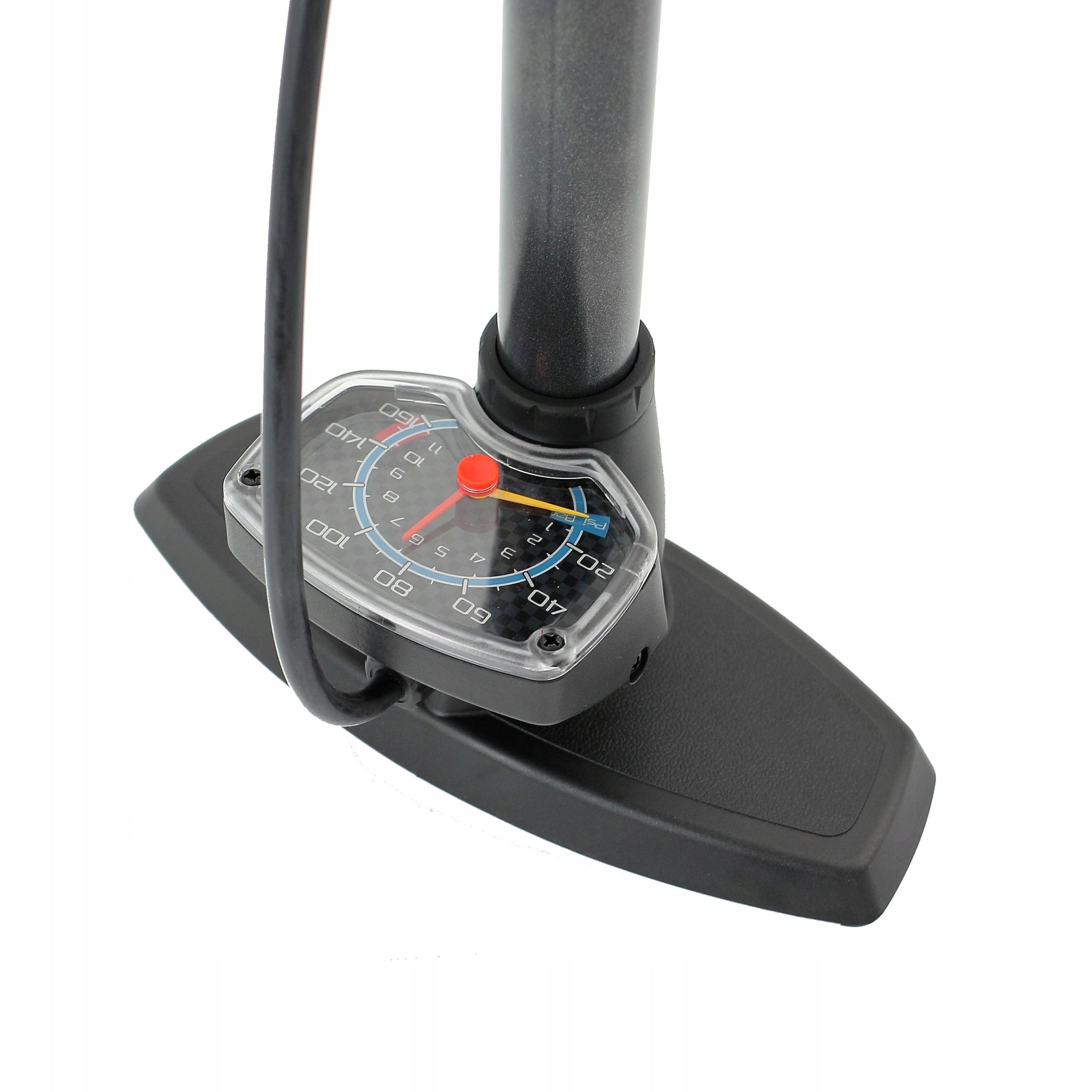 Fahrradpumpe Beto Stahl CMP-115SG6N, schwarz 
