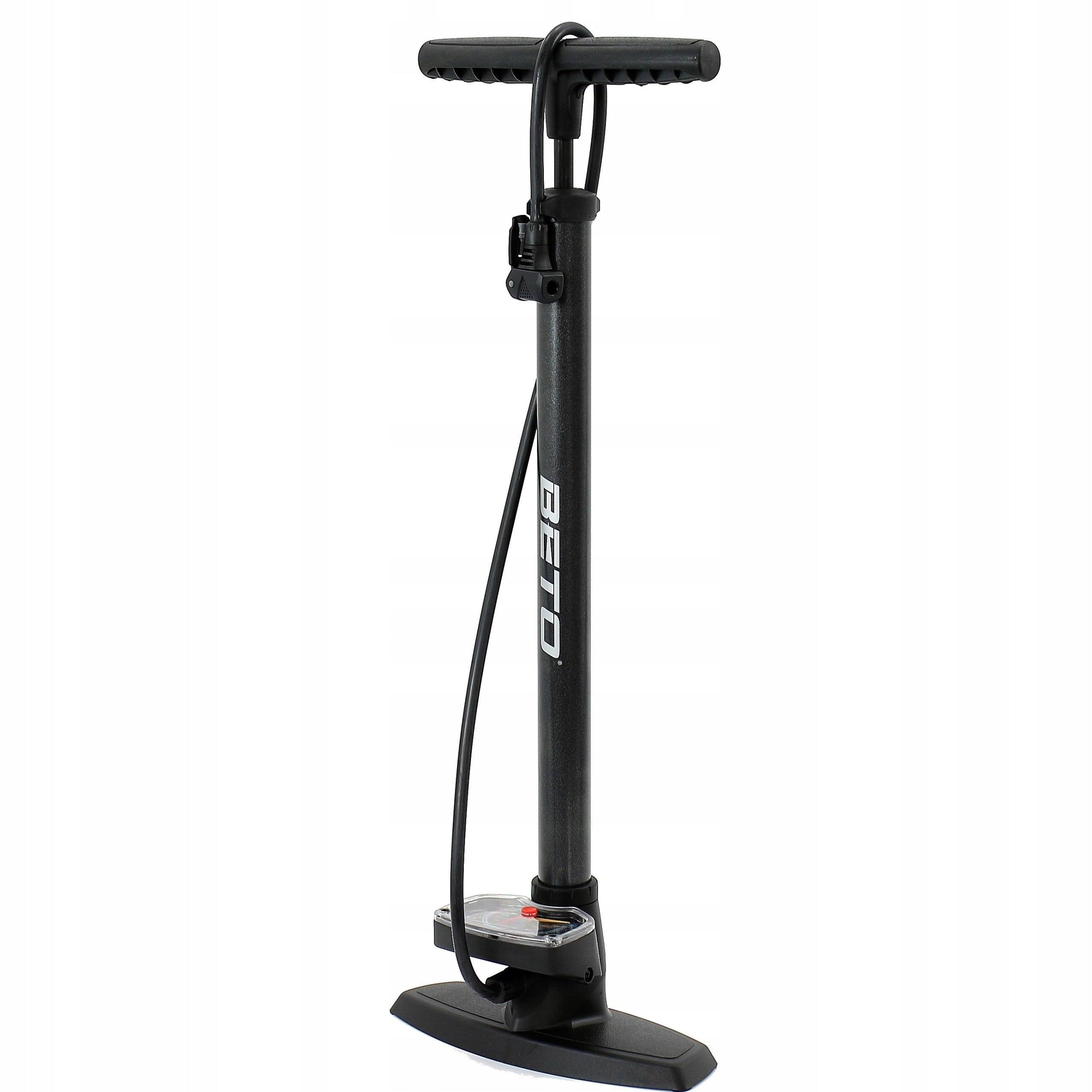 Fahrradpumpe Beto Stahl CMP-115SG6N, schwarz 