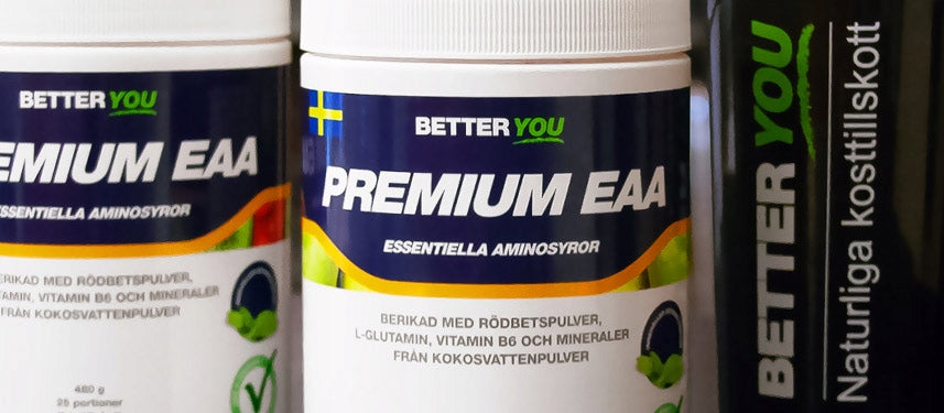 BETTERYOU EAA PLANT AMINO ACIDS VEGAN SWEDEN Brand BetterYou