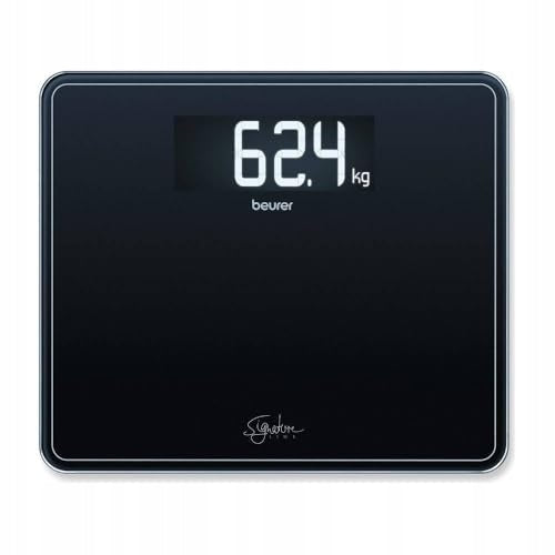BEURER Bathroom Scale Black Tempered Glass XXL 200 kg Brand Beurer
