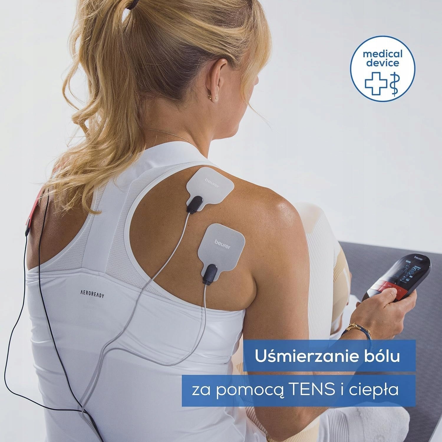 BEURER TENS/EMS MUSCLE STIMULATOR WITH HEATING AND PAIN RELIEF Packaging status original