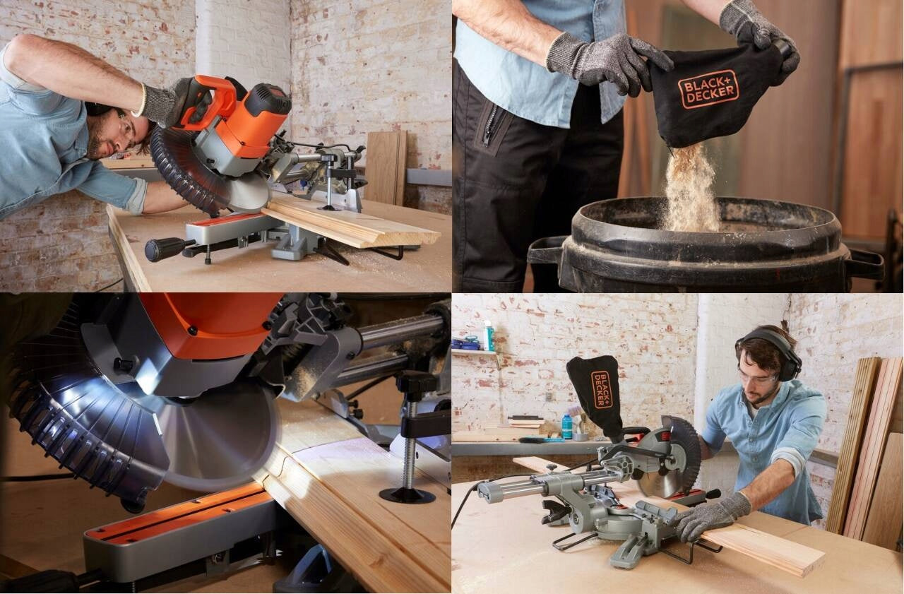 BEVEL SAW 254mm 2100W BLACK DECKER BES710 EAN (GTIN) 5035048712399